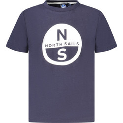 North Sails Παιδικό T-Shirt Κοντομάνικο Navy Μπλε Λευκό 795210000-BL0802