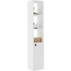 Hanah Home Trend Στήλη Μπάνιου Δαπέδου Ξύλινη White 802CLP3902