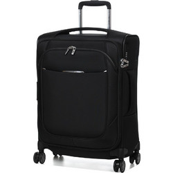 Samsonite Re-Lite 154966-1041 Βαλίτσα Καμπίνας 55x40x22cm με 4 Ρόδες Μαύρη