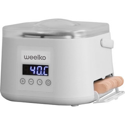 Weelko Epilspat Κεριέρα Αποτρίχωσης με Κάδο 500ml 100W Λευκή