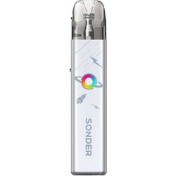 GeekVape Sonder Q2 Rocket Silver Ηλεκτρονικό Τσιγάρο Pod 3ml με Ενσωματωμένη Μπαταρία