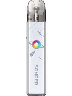 GeekVape Sonder Q2 Rocket Silver Ηλεκτρονικό Τσιγάρο Pod 3ml με Ενσωματωμένη Μπαταρία
