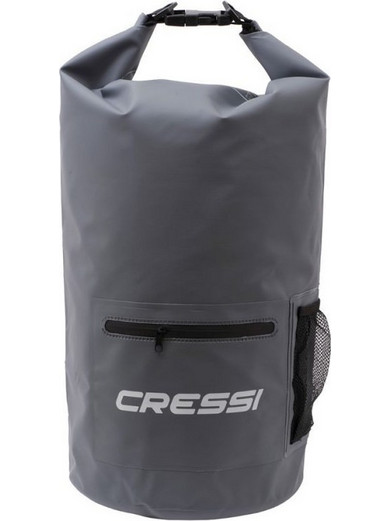 Cressi XUA945110 Στεγανός Σάκος Ώμου 10lt Γκρι