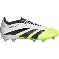 Adidas Predator Elite FG JI1179 Παιδικά Ποδοσφαιρικά Παπούτσια με Τάπες Λευκά Lime