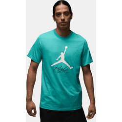 Jordan Jumpman Flight Ανδρικό Αθλητικό T-Shirt Τιρκουάζ AO0664-392
