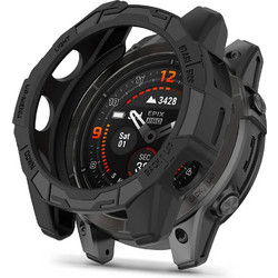 Tech-Protect Defense Air Πλαστική Θήκη για Garmin Fenix 7X / 7X Pro 51mm Μαύρη