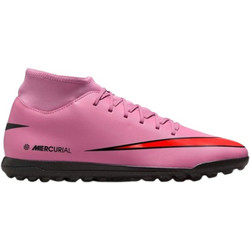Nike Mercurial Superfly 10 Club TF FQ8317-600 Ποδοσφαιρικά Παπούτσια με Σχάρα και Καλτσάκι Ροζ
