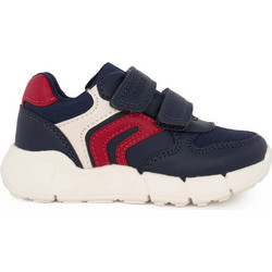 Geox Flexyper Παιδικά Sneakers Navy Μπλε Μπορντό B566GD054FUC0735