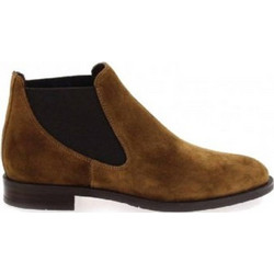 Alpe Γυναικεία Μποτάκια Chelsea Suede Ταμπά με Χοντρό Χαμηλό Τακούνι 2646-11-01