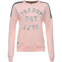 Freddy Γυναικείο Αθλητικό Φούτερ Ροζ F6WTCS6-P37H