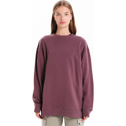 Basehit Γυναικείο Φούτερ Oversized Μπορντό 242.BW20.205