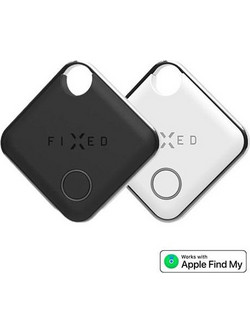 Fixed Tag For Apple Anti-Lost Tracker Apple Find My Black White 2 Pack