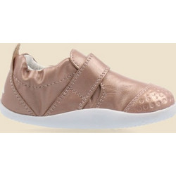 Bobux Βρεφικά Slip Ons Αγκαλιάς Ροζ Χρυσά 501015H