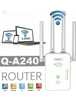Andowl Q-A240 Wi-Fi Extender Dual Band (2.4 & 5GHz)