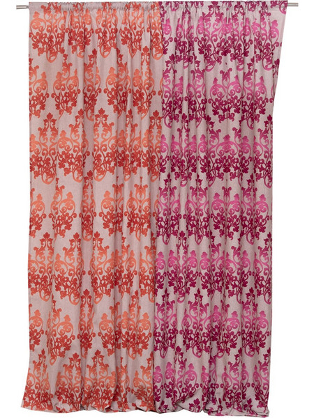 Viopros Κουρτίνα Παραθύρου Floral με Τρέσα 280x270 Τζέσικα 690443 Λιλά