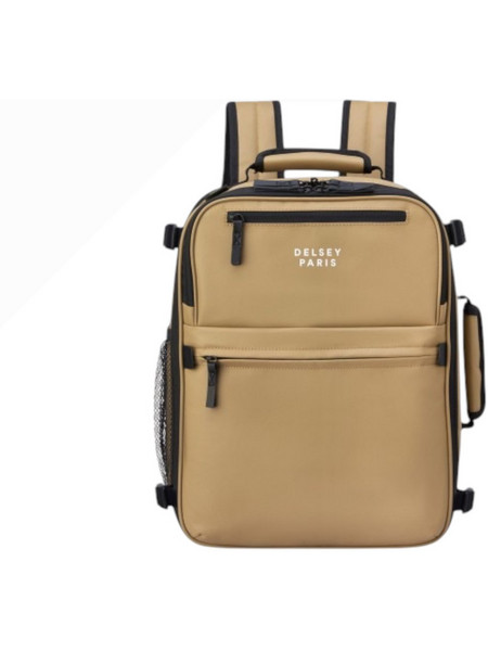 Delsey Maubert 381364017WP Αδιάβροχο Σακίδιο Πλάτης Μπεζ