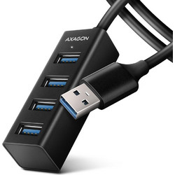 Axagon HUE-M1AL USB Hub 3.0 USB-A με 4 Θύρες USB-A