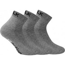 Walk Γυναικείες Κάλτσες Ανθρακί 3Pack V53-49