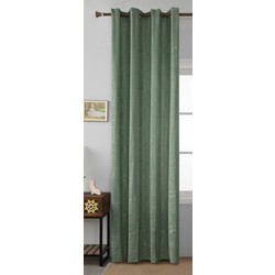 For Home Κουρτίνα Παραθύρου με Τρουκς 270x265 Brazil Πράσινη