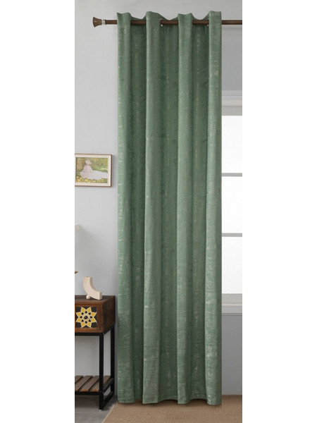 For Home Κουρτίνα Παραθύρου με Τρουκς 270x265 Brazil Πράσινη