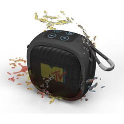 SBS JAZ MTV Αδιάβροχο Ηχείο Bluetooth 5W Μαύρο