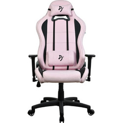 Arozzi Torretta Supersoft Καρέκλα Gaming Υφασμάτινη με Ρυθμιζόμενα Μπράτσα Ροζ Μαύρη TORRETTA-SPSF-PNK