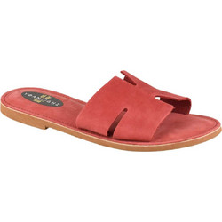 Υφαντίδης Γυναικεία Σανδάλια Suede Κοραλί 123190