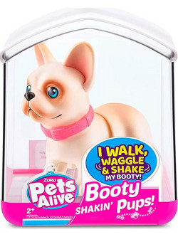 Zuru Pets Alive Booty Shakin' Pups S1 The Fearless Frenchie ZUR9530SQ1-2