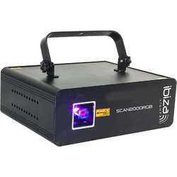 Ibiza SCAN2000 Φωτορυθμικό Laser LED DMX RGB