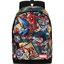 Karactermania Spiderman Panels Σχολική Τσάντα Πλάτης Γυμνασίου - Λυκείου Πολύχρωμη 129871