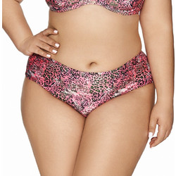 Ava Ψηλόμεσο Bikini Brazil Animal Print Ροζ SF217/5