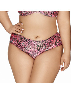 Ava Ψηλόμεσο Bikini Brazil Animal Print Ροζ SF217/5
