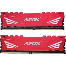 AFOX Gaming 32GB (2X16GB) DDR4 RAM 3200MHz C16 Red