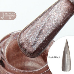 Alezori Flash 03 Cat Eye Ημιμόνιμο Βερνίκι Νυχιών 15ml