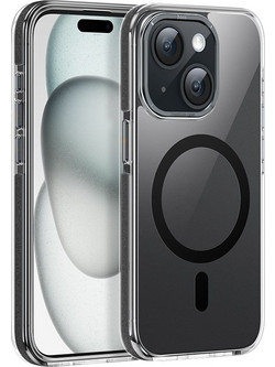 Hoco Magnetic Premium Series Anti-Drop Mag-charge Back Cover Smoke (iPhone 15 Plus)