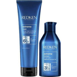 Redken Extreme Σετ Περιποίησης Μαλλιών Μάσκα 250ml + Σαμπουάν 300ml