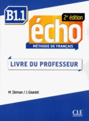Echo B1.1 Guide Pédagogique