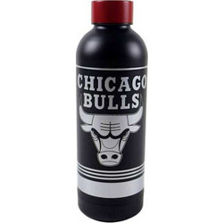 Back Me UP NBA Chicago Bulls Παιδικό Παγούρι Θερμός Ανοξείδωτο BPA Free Μαύρο 530ml