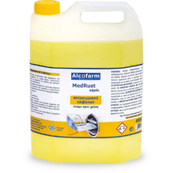 Alcofarm MedRust Αντισκωριακός Αφρός Κλιβάνων 4lt