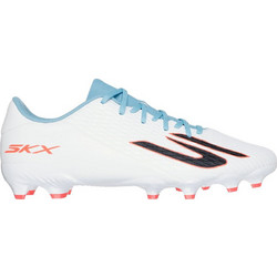 Skechers SKX 2 Club MG 252132-WTQP Ποδοσφαιρικά Παπούτσια με Τάπες Λευκά