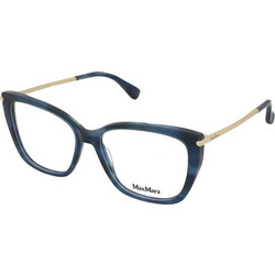 Max Mara MM5007 092 Γυναικείος Σκελετός Γυαλιών Οράσεως Κοκάλινος Μεταλλικός Χρυσός Μπλε