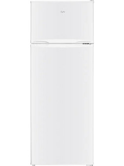 EVO EVD-144W Δίπορτο Ψυγείο 206lt Υ145xΠ55xΒ55cm Λευκό