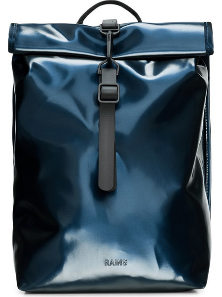 Rains Rolltop Mini 13330-130 Αδιάβροχο Σακίδιο Πλάτης 10lt Navy Μπλε