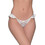 Milena By Paris Γυναικείο Sexy Brazil με Δαντέλα Λευκό 8455