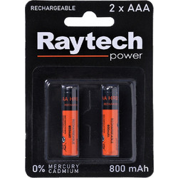 Raytech Power Rechargeable AAA 800mAh 2τμχ