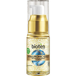 Bioten Hyaluronic Gold Αντιγηραντικό Ενυδατικό Serum Προσώπου με Υαλουρονικό 15ml