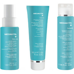 Medavita Solarich Σετ Περιποίησης Μαλλιών Λάδι 50ml + Μάσκα 50ml + Σαμπουάν 55ml