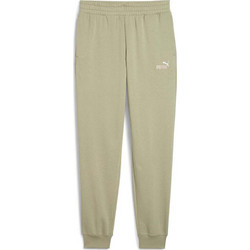 Puma Essentials Ανδρικό Παντελόνι Φόρμας Fleece με Λάστιχο Πράσινο Mint 684713-82
