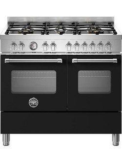 Bertazzoni MAS106L2ENET Κουζίνα Ηλεκτρική με Εστίες Αερίου 99.5cm