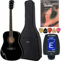 Harley Benton D-120BK Bundle English